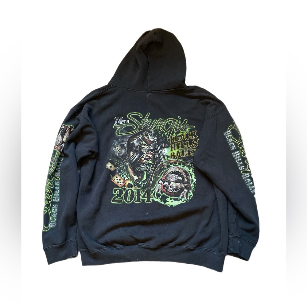 Vintage 2014 Sturgis Zip Up